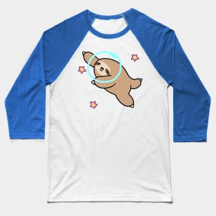 Space Sloth Baseball T-Shirt